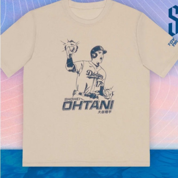 Shohei Dodger Giveaway Tshirt XL  NEW Currentky at game - Picture 2 of 4